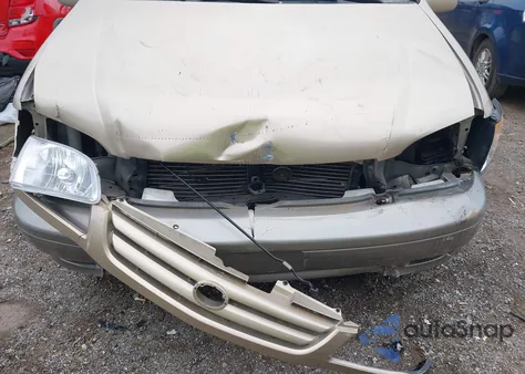 2002 Toyota Sienna Le z USA, uszkodzony, nr VIN 4T3ZF13C22U440155